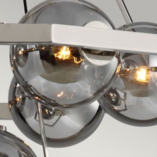 Lampe de plafond Lotus Harper (7 lumieres)