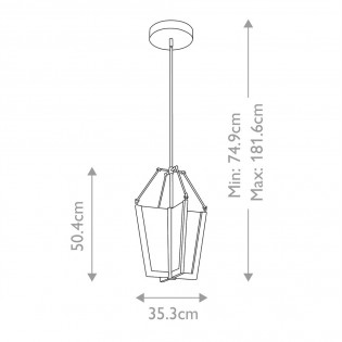 Suspension LED Calters (49W)