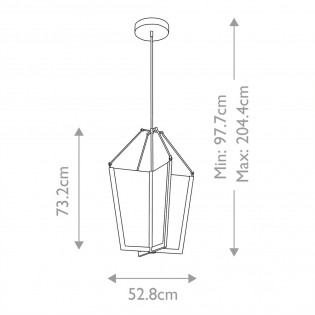 Suspension LED Calters (72.3W)