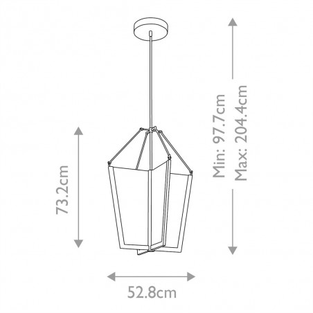 Suspension LED Calters (72.3W)