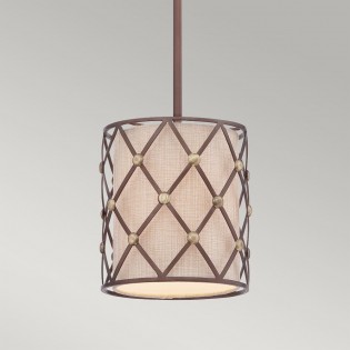 Lámpe a suspension Brown Lattice S