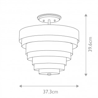 Plafonnier Echelon (3 lumieres)