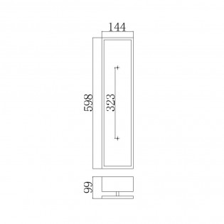 Applique murale LED Kenney (40W)