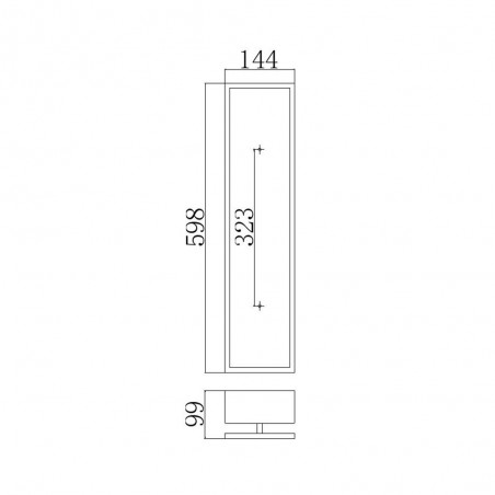 Applique murale LED Kenney (40W)