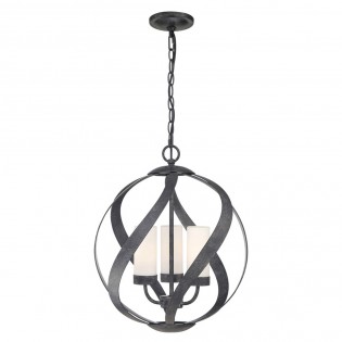 Lampe de plafond Blacksmith (3 lumieres)
