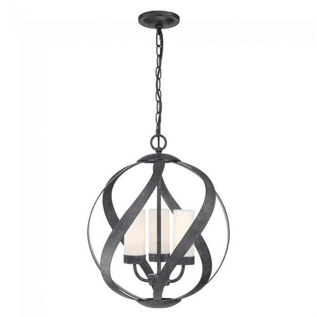 Lampe de plafond Blacksmith (3 lumieres)