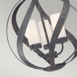 Lampe de plafond Blacksmith (3 lumieres)
