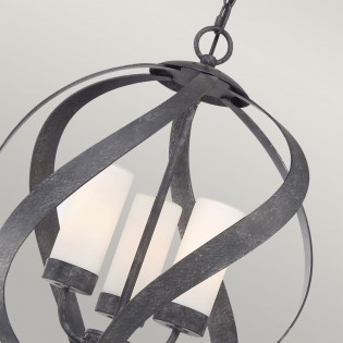 Lampe de plafond Blacksmith (3 lumieres)