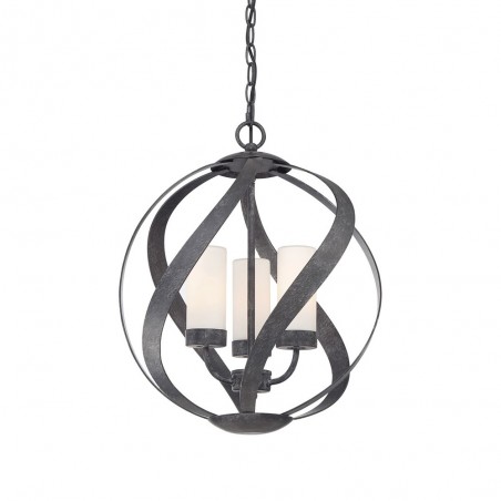 Lampe de plafond Blacksmith (3 lumieres)