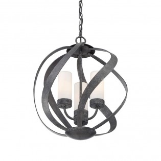 Lampe de plafond Blacksmith (3 lumieres)