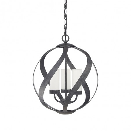 Lampe de plafond Blacksmith (3 lumieres)