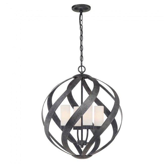 Lampe de plafond Blacksmith (4 lumieres)