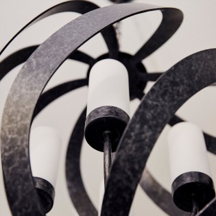 Lampe de plafond Blacksmith (4 lumieres)