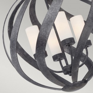 Lampe de plafond Blacksmith (4 lumieres)