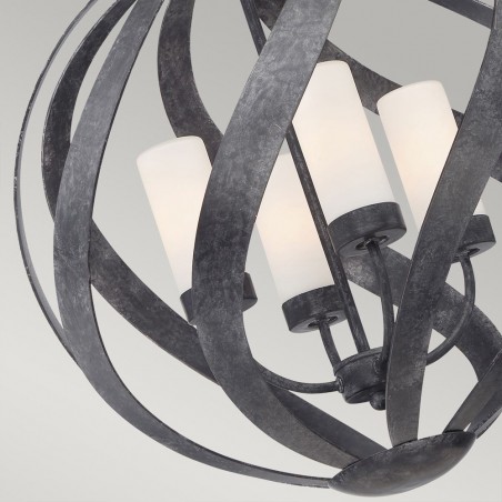 Lampe de plafond Blacksmith (4 lumieres)