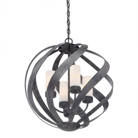 Lampe de plafond Blacksmith (4 lumieres)