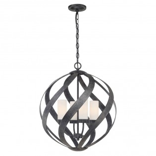 Lampe de plafond Blacksmith (4 lumieres)