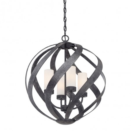 Lampe de plafond Blacksmith (4 lumieres)