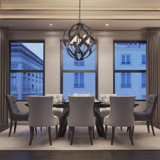 Lampe de plafond Blacksmith (5 lumieres)