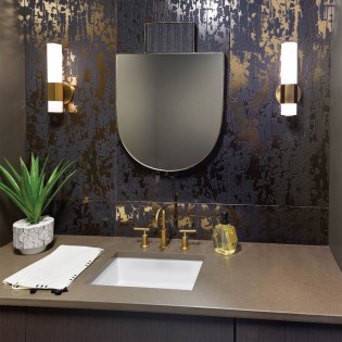 Applique Murale LED pour bains Facet (12W)