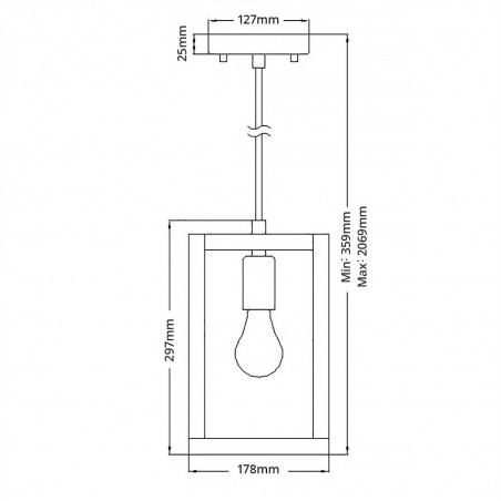 Lampe de plafond Esemble