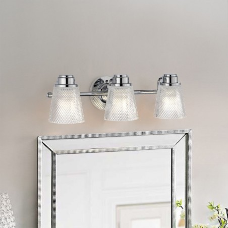 Applique Murale pour bains Hudson (3 lumieres)
