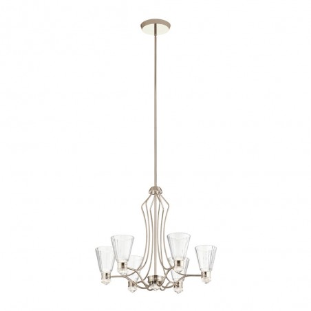 Lustre LED pour bains Kayva (6x6W)