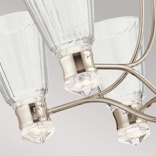 Lustre LED pour bains Kayva (6x6W)