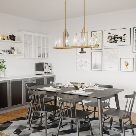 Lampe de plafond Kimrose (10 lumieres)
