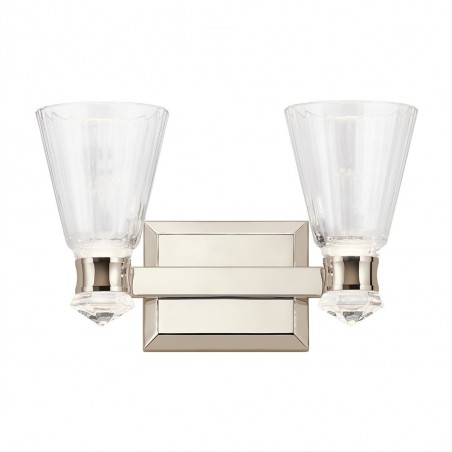 Applique Murale LED pour bains Kayva (2x6W)