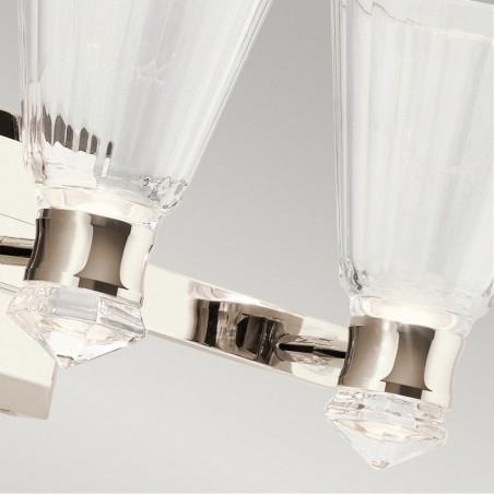 Applique Murale LED pour bains Kayva (3x6W)