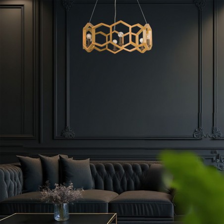 Lámpe de plafond Moxie (6 lumieres)