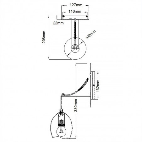 Applique Murale Nula