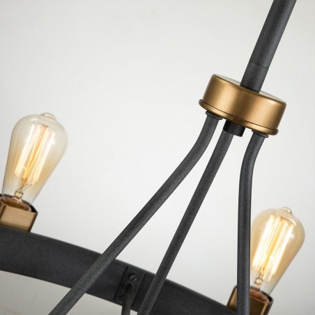 Lampe de plafond Silas (8 lumieres)