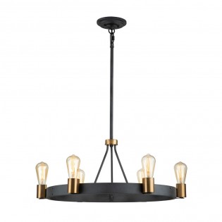 Lampe de plafond Silas (6...