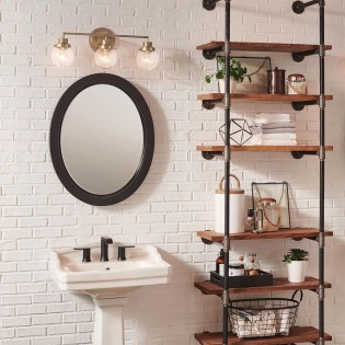 Applique Murale pour bains Poppy (3 lumieres)