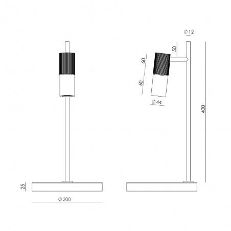 Lampe á poser LED Tura C (5W)