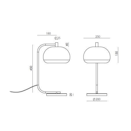 Lampe á poser Cloud