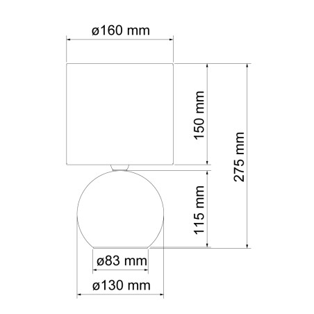Lampe de table pour enfant Troy