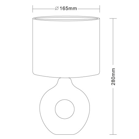 Lampe de table Ellie