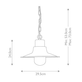 Suspension d'extérieur Sheldon