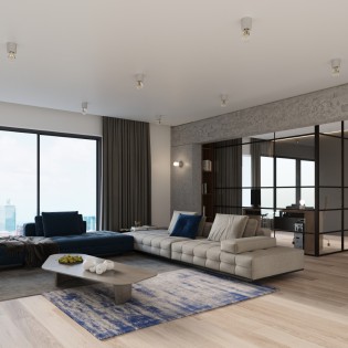 Applique murale Lion ciment