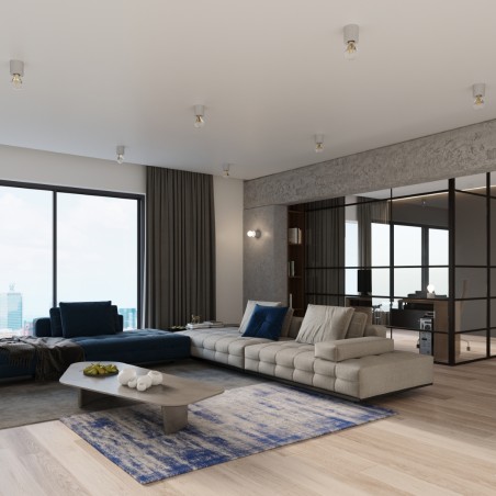 Lampe de table Lion en ciment