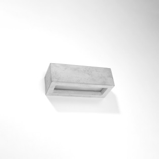 Applique murale Zoriza 30 ciment