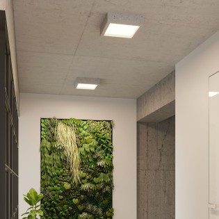 Plafonnier Voni en ciment