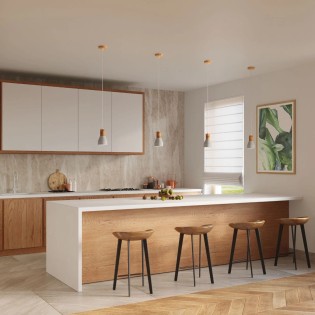 Suspension Alaezo grise