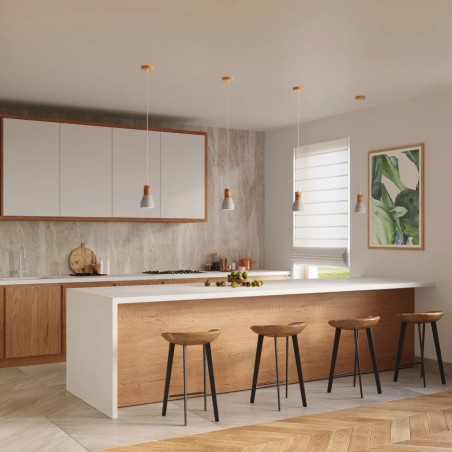 Suspension Alaezo grise