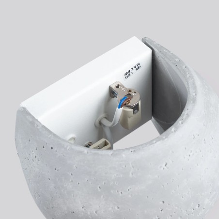 Applique murale Xaor ciment