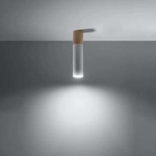 Spot en saillie Vira blanc