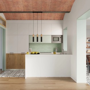 Suspension Vira noire, 3 lumières